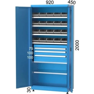 Kocel ШКАФ С РАФТОВЕ И ЧЕКМЕДЖЕТА kocel - 6270 (6270)