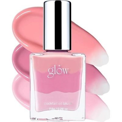 glow Cocktail Oil Blush Purple Flame žiarivá tekutá lícenka 7,5 g