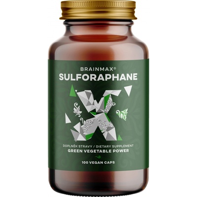 BrainMax Sulforaphane 35 mg, Sulforafan, 100 rastlinných kapsúl