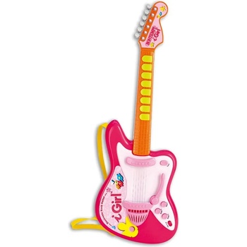 Image 1 of Bontempi Светеща електронна Рок Китара за момичета - Bontempi