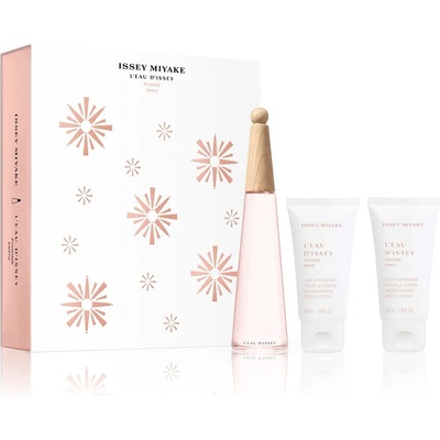 Issey Miyake Xmas 2023 Комплект Issey Miyake: LEau dIssey Pivoine Peony Хидратиращ Лосион за тяло x2 бр. 50 ml + LEau dIssey Pivoine Peony Тоалетна вода За жени 50 ml