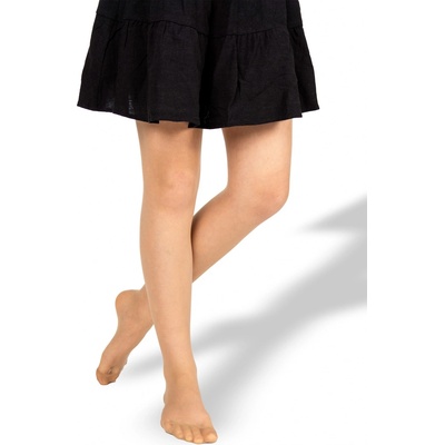 dívčí silonové punčochy LadyB Girl Nylon tělová béžová – Zboží Dáma