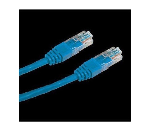 Datacom 1503 patch CAT5E, UTP, 0.5m, modrý