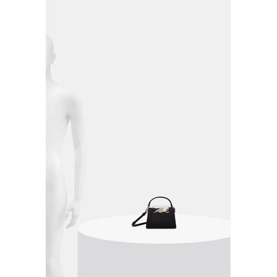 KARL LAGERFELD чанта crossbody дамска от кожа K/SIGNATURE (B3W30353)