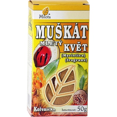 Milota Muškátovník vonný květ mletý 50 g