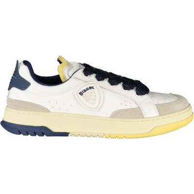 BLAUER Спортни обувки за мъже blauer, Размер 43, Цвят Бяло (s5harper11lea_biwhinvy)