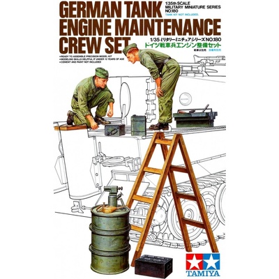 Tamiya German Tank Engine Maintenance Crew Set 1:35