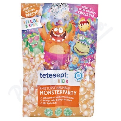 Tetesept KIDS koupelová sůl Příšerky 45 g