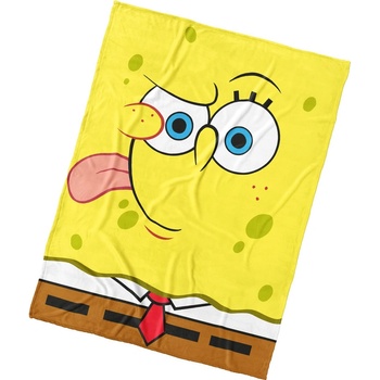 Carbotex Dětská deka Sponge Bob Emoji