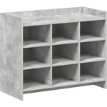 vidaXL Шкаф за обувки 85 x 39, 5 x 70 см Инженерна дървесина (8011366)