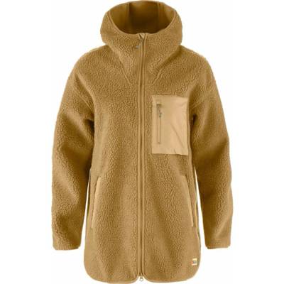 Fjällräven Vardag Pile Fleece Long hnedá krémová