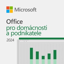 Microsoft Office 2024 pro domácnosti a podnikatele elektronická licence EU EP2-06606 nová licence