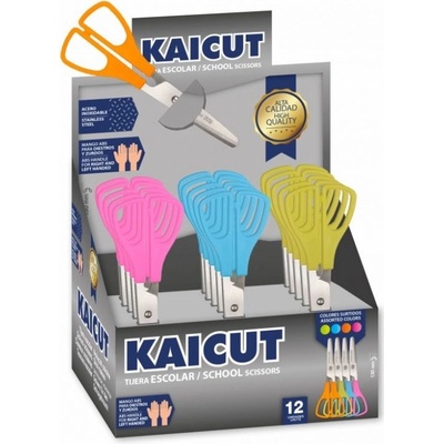 Alpino Stojan so školskými nožnicami Kaicut 25ks / 130mm