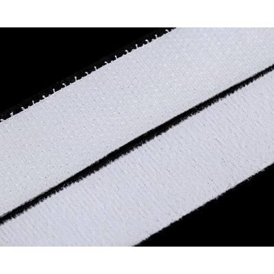 Stoklasa Suchý zip oboustranný 090500/2 bílý, šířka 2cm (v metráži)