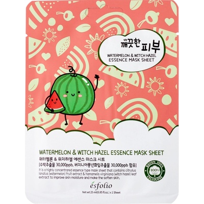 Esfolio Pure Skin Watermelon Essence Mask Sheet 25 ml