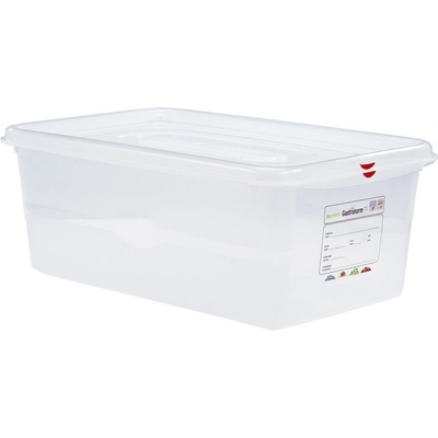 Denox gastronádoba GN1/1 s víkem GASTRONOX, 200 mm, polypropylen, objem 28 L, hermetická 12550_030
