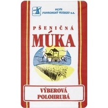 Mlyn Pohronský Ruskov Pšeničná múka výberová polohrubá 1 kg