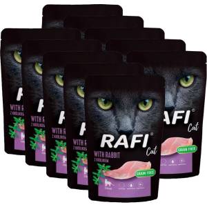 RAFI Cat Sterilised Paté with Rabbit 10 x 100 г