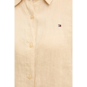 Tommy Hilfiger риза дамска ленена (WW0WW44679) - answear - 142,76 лв