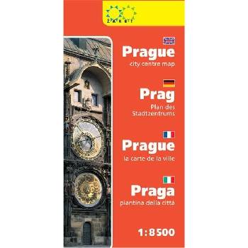 Praha centrum 1:8 500