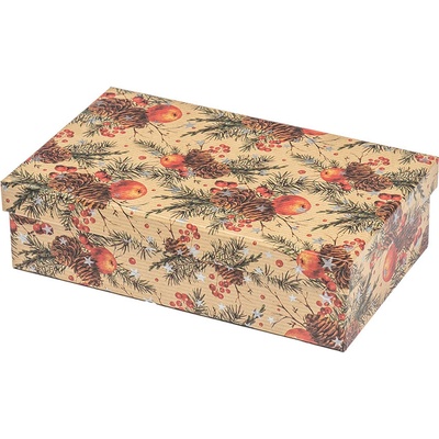 ARGUS Darčeková krabica vianočný papier - Mandarínky 25371175