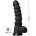 Hidden Desire Extreme Vibrating Dragon Monster Dildo Black