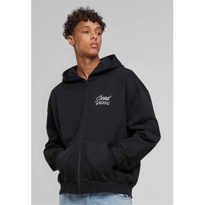 Mister Tee Dangerous Grounds Oversize Zip Hoody black XXLUB-MT3608-00007 - Бял, размер XL