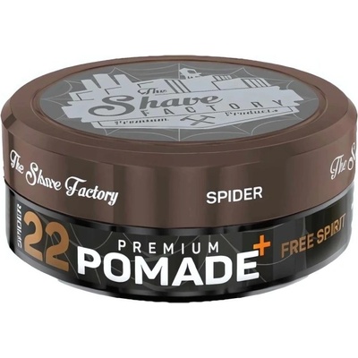 The Shave Factory Spider Pomade Free Spirit vláknitá pomáda na vlasy so spider efektom 150 ml
