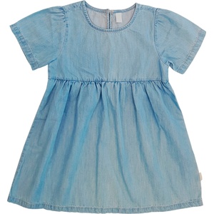 maximo Детска рокля maximo Kids' Mini Girls' Denim-Look Dress - Denim - размер 134/140 (701-4484-0113)