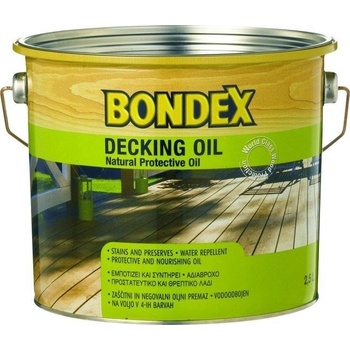 Bondex Decking Oil 2,5 l bezfarebný