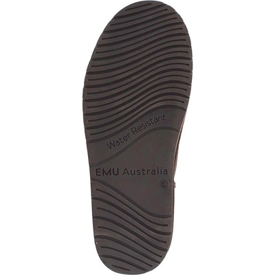 Велурени апрески Emu Australia Stinger Micro Flatform в кафяво W13082. CHOC (W13082.CHOC)