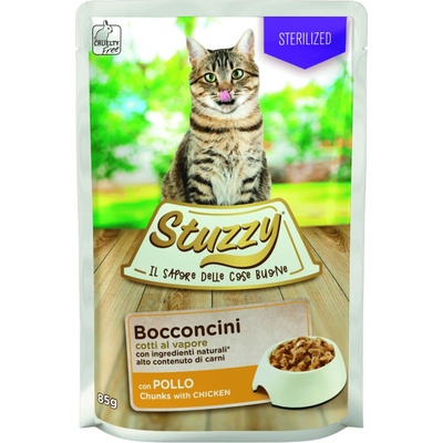 Stuzzy Cat Adult Sterilised kuře 85 g