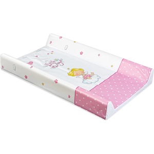 Lorelli Подложка за повиване с твърда основа Lorelli - Little Angel, бялa/розовa, 50 х 80 cm (10130150007) - ozone