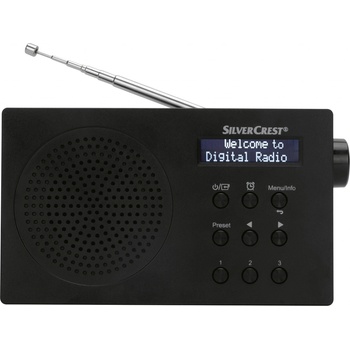 SILVERCREST Rádio DAB+ SDR 15 A3