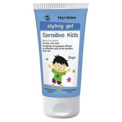 FREZYDERM Нежен детски гел за силна фиксация , Frezyderm Sensitive Kids Styling Gel 100ml