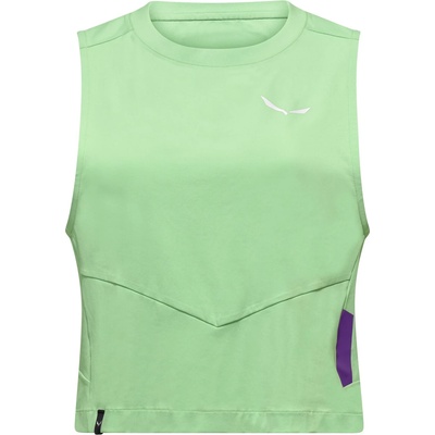 Salewa Дамски потник с широка презрамка Salewa Women's Pedroc Dry Light Tank Tank top - Pastel Green - размер 38 (EU) (916-6642-0214)