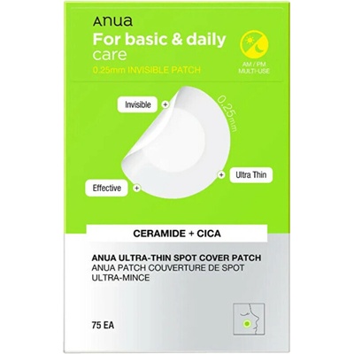 Anua Hydrokoloidní náplasti Ultra-Thin Spot Cover Patch 75 ks