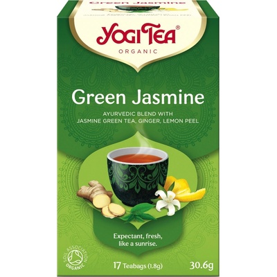 Yogi Tea Zelený jasmín bio 17 x 1,8 g
