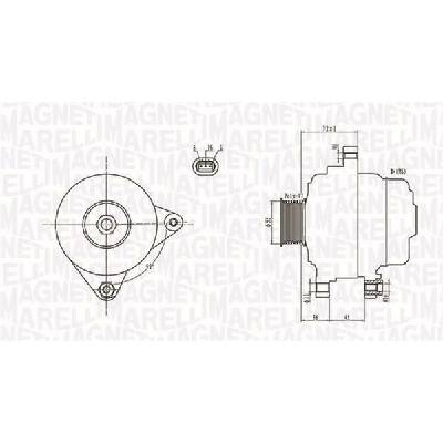 generátor MAGNETI MARELLI 063731792010