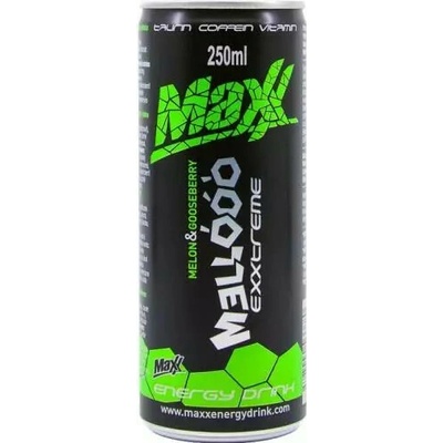 Maxx energetický nápoj melón egreše 0,25 L