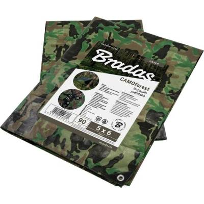 Bradas Plachta maskovací 6 x 12 m 90g CAMOforest PLCF906/12