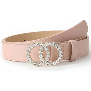 HARAHU Колан Zircon Circles - Розов KP12582