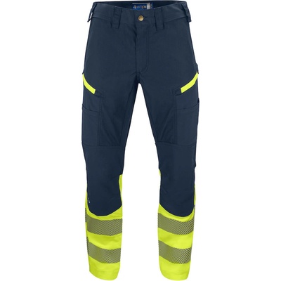 ProJob 6528 kalhoty do pasu pružné Žlutá/navy