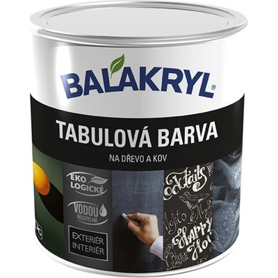 Balakryl tabulová barva 0,7kg černá