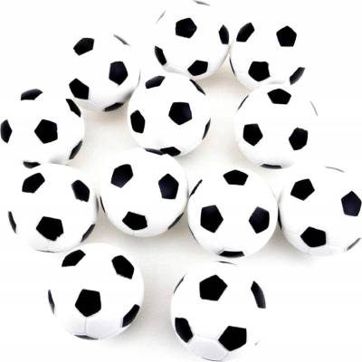 Exkluzivní sada 12 míčků ke stolnímu fotbálku různé materiály 35 mm M09546