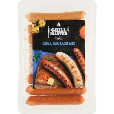 Tesco Grill Master Párečky mix 270 g
