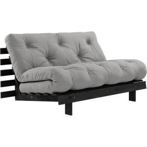 Karup Design Сив разтегателен диван 140 cm Roots Black Night - Karup Design (123402746140)