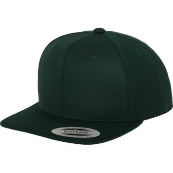 Urban Classics Шапка с козирка в тъмнозелено Classic Snapback UB-6089M-00483 - Тъмнозелен, размер one size