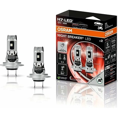 Osram 12V H7 NightBreaker LED SPEED +450% OSRAM, set 2ks | Zboží Auto