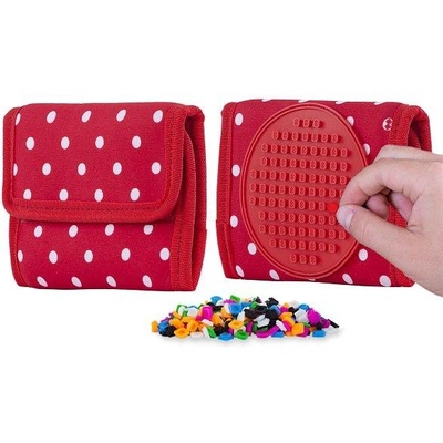 Pixie Crew портфейл червен с бяла точка